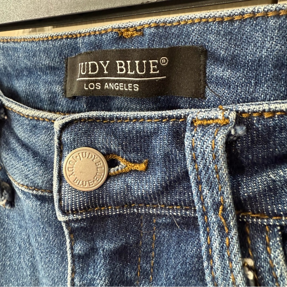 Judy Blue High Rise Straight Leg Jeans Women’s Size 26 - Picture 5 of 9